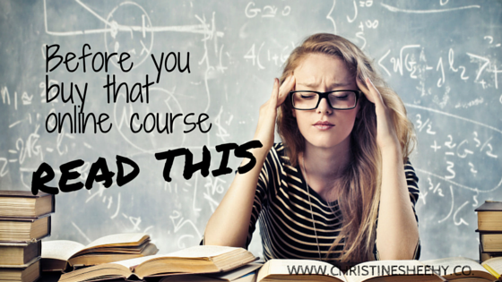 Online courses causing a headache? Here's how to make the right choice. © olly18 Deposit Photos